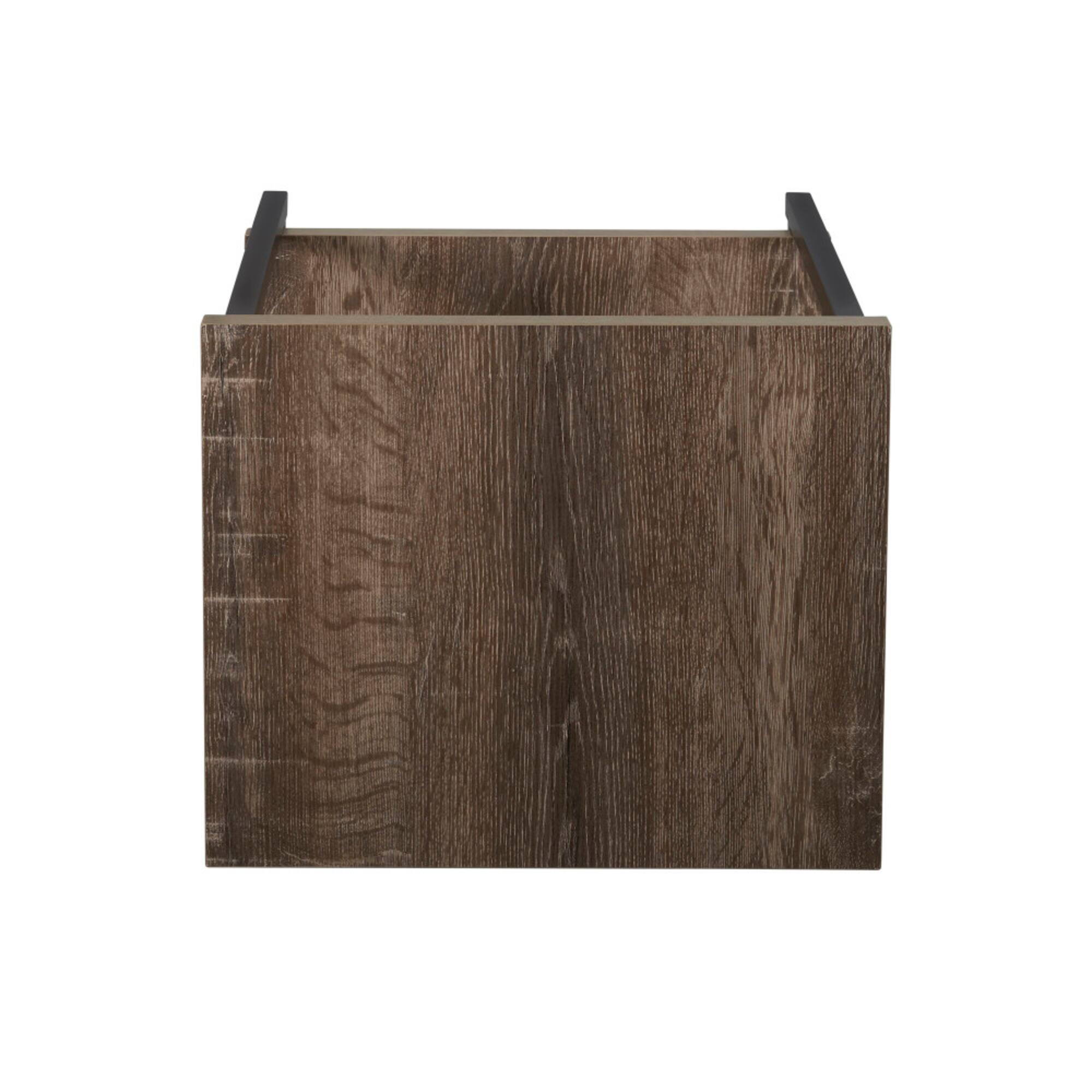 Household Essentials Jamestown Ashwood 2-Shelf End Table